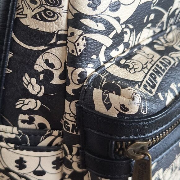 Loungefly Cuphead Allover Print Mini Backpack main image 4